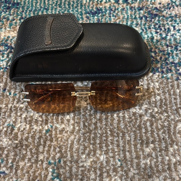 Men's Black Leather Bag - Picture 1 of 1